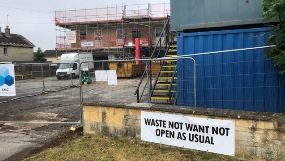 Waste Not Want Not Entrance