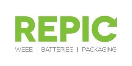 Logo for REPIC - the word REPIC spelled out in bold green capital letters